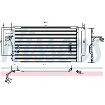Kondenzator, klima-uređaj NISSENS NIS 94667 IC-A35A58