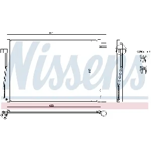 Kondenzator, klima-uređaj NISSENS NIS 94679 IC-A35A64