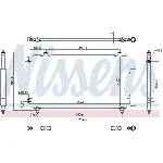 Kondenzator, klima-uređaj NISSENS NIS 94740 IC-A95ECD