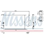 Kondenzator, klima-uređaj NISSENS NIS 94746 IC-A35A89