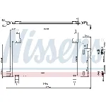 Kondenzator, klima-uređaj NISSENS NIS 94792 IC-A95EBA