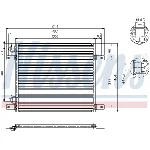 Kondenzator, klima-uređaj NISSENS NIS 94800 IC-B3BCAC