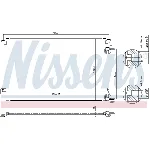 Kondenzator, klima-uređaj NISSENS NIS 94852 IC-A95E8B