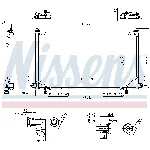 Kondenzator, klima-uređaj NISSENS NIS 94863 IC-A95E83