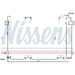 Kondenzator, klima-uređaj NISSENS NIS 94892 IC-A95E74