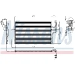 Kondenzator, klima-uređaj NISSENS NIS 94901 IC-A95E6E