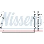 Kondenzator, klima-uređaj NISSENS NIS 94906 IC-A95E6A