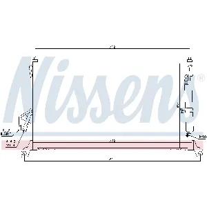 Kondenzator, klima-uređaj NISSENS NIS 94930 IC-A95E5D