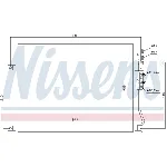 Kondenzator, klima-uređaj NISSENS NIS 94931 IC-A95E5C