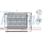 Kondenzator, klima-uređaj NISSENS NIS 94958 IC-B2B01A