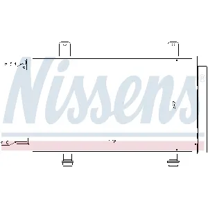 Kondenzator, klima-uređaj NISSENS NIS 94979 IC-A95E43