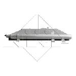 Kondenzator, klima-uređaj NRF NRF 350010 IC-D0DAA0