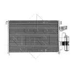 Kondenzator, klima-uređaj NRF NRF 350016 IC-D0DF76