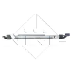 Kondenzator, klima-uređaj NRF NRF 350062 IC-D4BD58