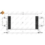 Kondenzator, klima-uređaj NRF NRF 350074 IC-D379EF