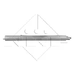 Kondenzator, klima-uređaj NRF NRF 350222 IC-DC9B31