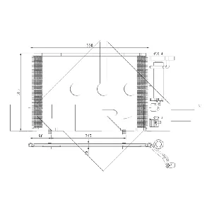 Kondenzator, klima-uređaj NRF NRF 350396 IC-E60B06