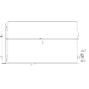 Kondenzator, klima-uređaj NRF NRF 350476 IC-G0QBUW