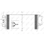 Kondenzator, klima-uređaj NRF NRF 35140 IC-AE52B8