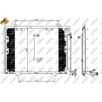 Kondenzator, klima-uređaj NRF NRF 35214 IC-AE53E5