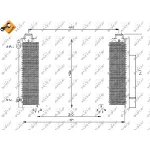 Kondenzator, klima-uređaj NRF NRF 35333 IC-AE5474