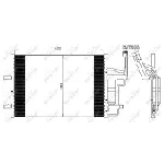 Kondenzator, klima-uređaj NRF NRF 35508 IC-B2C79C