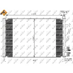 Kondenzator, klima-uređaj NRF NRF 35524 IC-AE550A