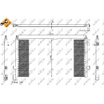 Kondenzator, klima-uređaj NRF NRF 35591 IC-BB06EA