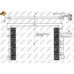 Kondenzator, klima-uređaj NRF NRF 35616 IC-BB06F5