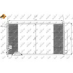 Kondenzator, klima-uređaj NRF NRF 35740 IC-BB0717