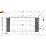 Kondenzator, klima-uređaj NRF NRF 35892 IC-BBD598