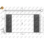 Kondenzator, klima-uređaj NRF NRF 35940 IC-C40355