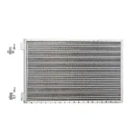 Kondenzator, klima-uređaj NRF NRF 35953 IC-BB0769