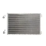 Kondenzator, klima-uređaj NRF NRF 35953 IC-BB0769