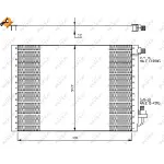Kondenzator, klima-uređaj NRF NRF 35956 IC-BB076A