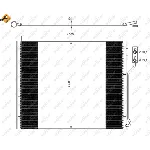 Kondenzator, klima-uređaj NRF NRF 35971 IC-D0D888