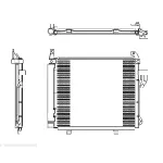 Kondenzator, klima-uređaj NRF NRF 35992 IC-D0D97C