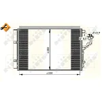 Kondenzator, klima-uređaj NRF NRF 35996 IC-D0D97F