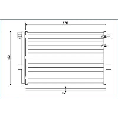Kondenzator, klima-uređaj VALEO VAL814054 IC-E708CA