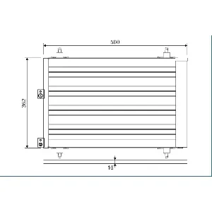 Kondenzator, klima-uređaj VALEO VAL814080 IC-BB8882