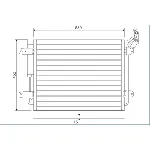 Kondenzator, klima-uređaj VALEO VAL814091 IC-DA48FC
