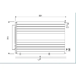 Kondenzator, klima-uređaj VALEO VAL814294 IC-E15E45