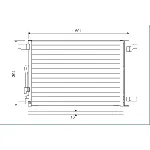 Kondenzator, klima-uređaj VALEO VAL814301 IC-G04PTH