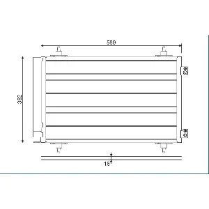 Kondenzator, klima-uređaj VALEO VAL814366 IC-C732F2