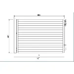 Kondenzator, klima-uređaj VALEO VAL814410 IC-E2F4EB