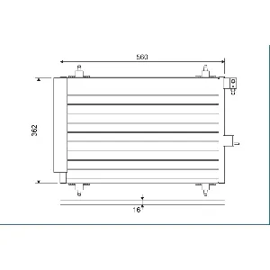 Kondenzator, klima-uređaj VALEO VAL817508 IC-9A148A