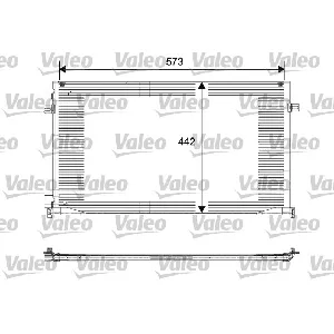 Kondenzator, klima-uređaj VALEO VAL817644 IC-A8369A