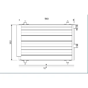 Kondenzator, klima-uređaj VALEO VAL817667 IC-A836CC