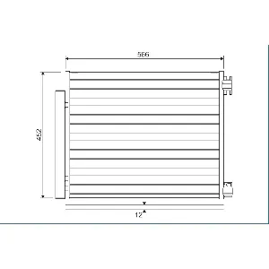 Kondenzator, klima-uređaj VALEO VAL822569 IC-G0OVF5