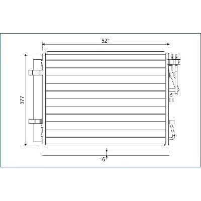 Kondenzator, klima-uređaj VALEO VAL822624 IC-G0TSEW